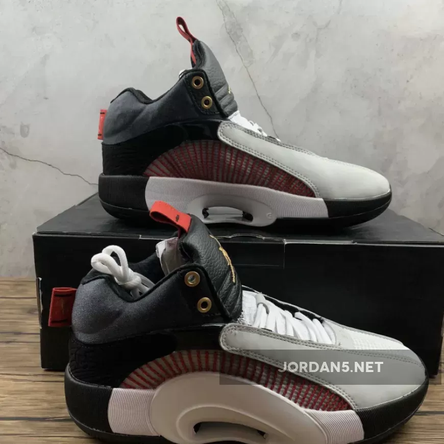 Titan X Air Jordan 35 Grey Charcoal Black Gold DD4701-001 Cheap