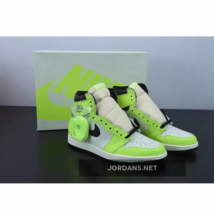 Jordan 1 Highlighter Air Jordan 1 High OG Volt 555088-702