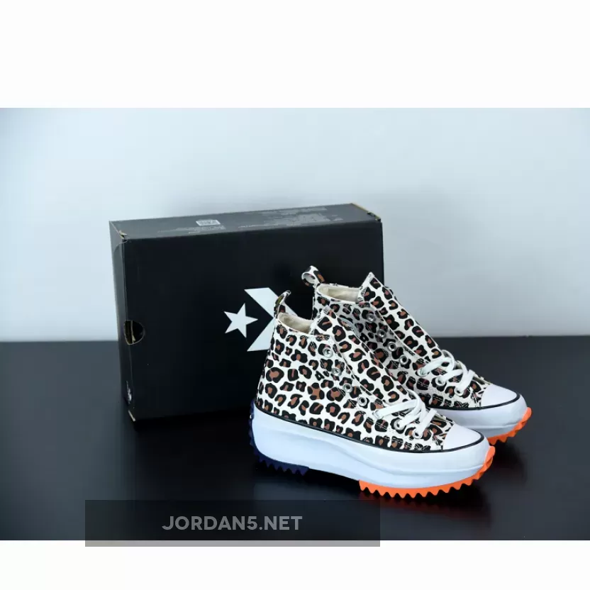 Cheetah Converse High Tops - JW Anderson x Converse Run Star Hike Leopard 1675867844