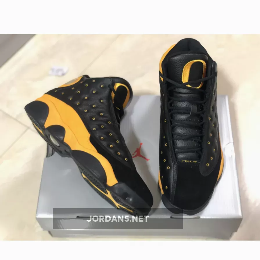 Air Jordan 13 PE Oregon 'Track and Field' PE Orange Black oregon shoes jordans