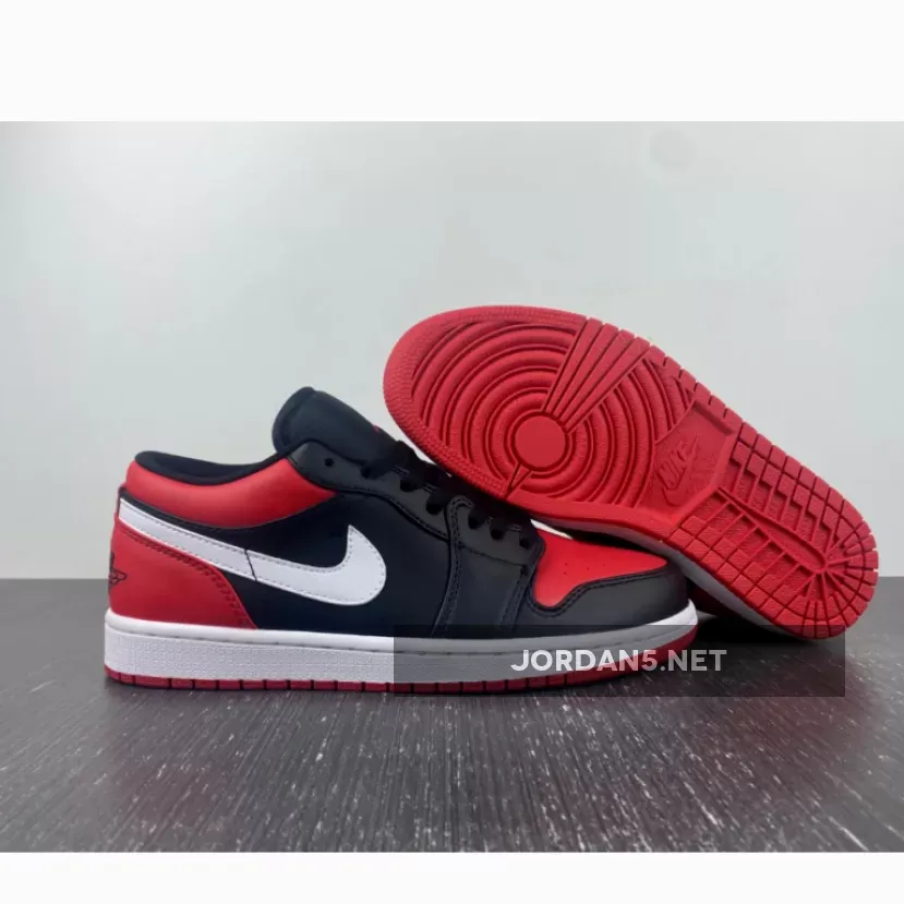Air Jordan 1 Low 'Alternate Bred Toe' 553558-066 Online