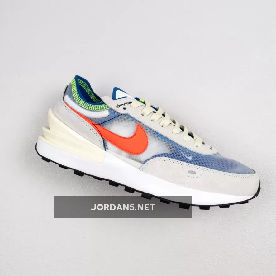 Nike Waffle One Coconut Milk/Hyper Royal/Light Lemon Twist/Bright Crimson DA7995-101