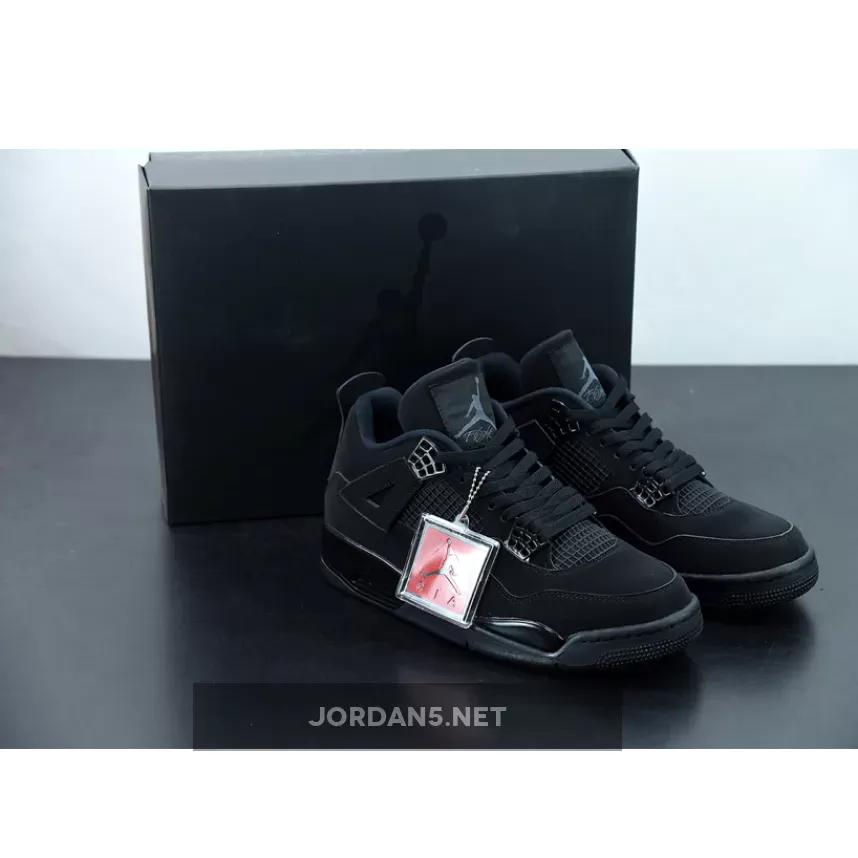 Air Jordan 4 Retro 'Black Cat' AJ4 -LIGHT GRAPHITE stockx black cat 4