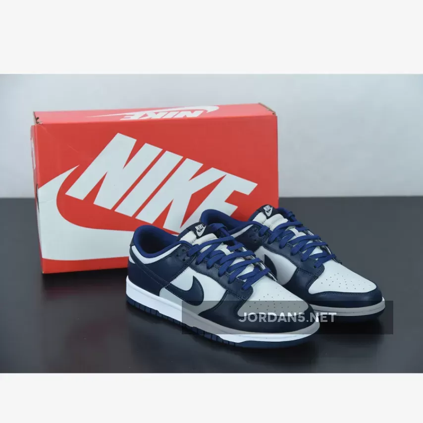 Nike Dunk Low 'Championship Grey' Wolf Grey/Dark Obsidian / Low Dunks 2023 DD1391-003