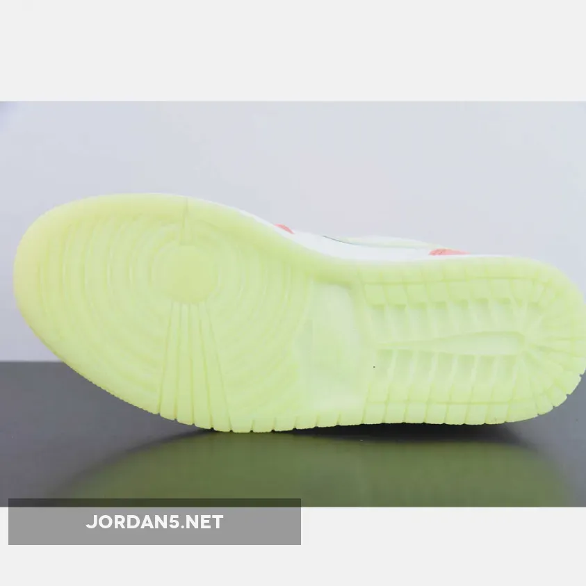 Air Jordan 1 Low Lava Glow/White/Barely Volt Air Jordan 1 Low Lava Glow/White/Barely Volt