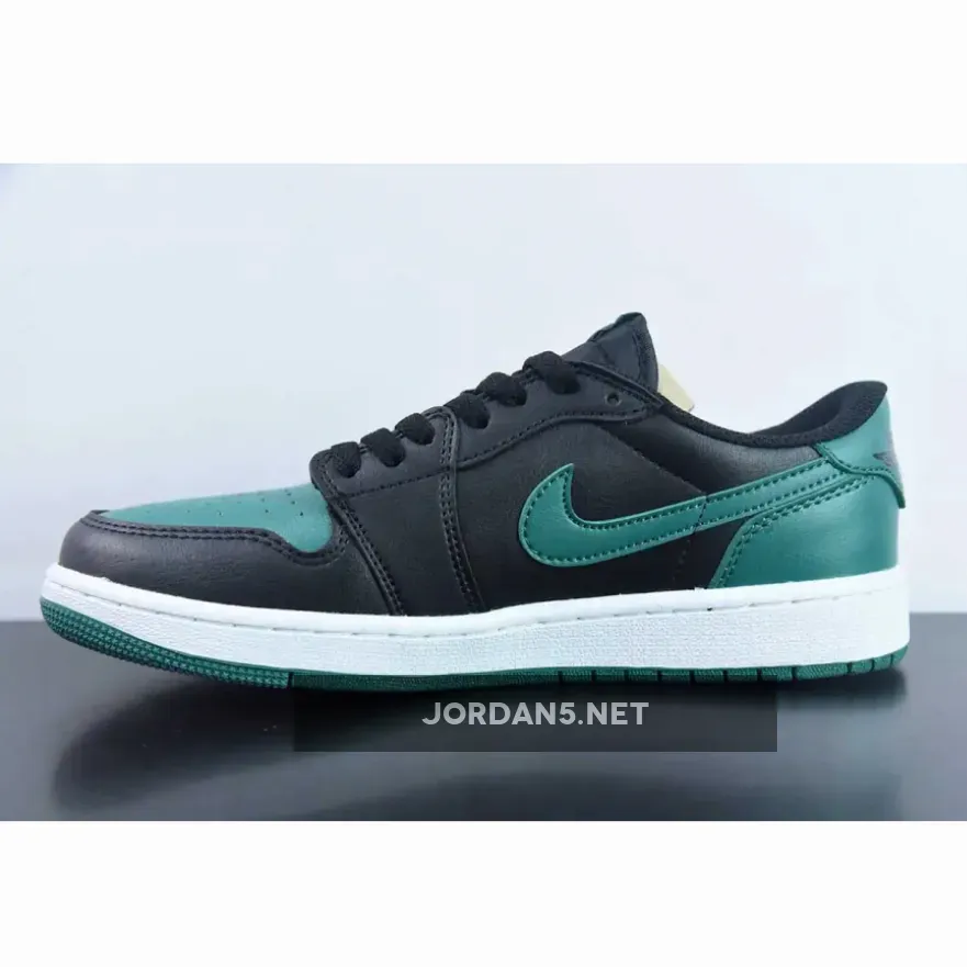Air Jordan 1 Low OG Black Gorge Green Sail Air Jordan 1 Low OG Black Gorge Green Sail
