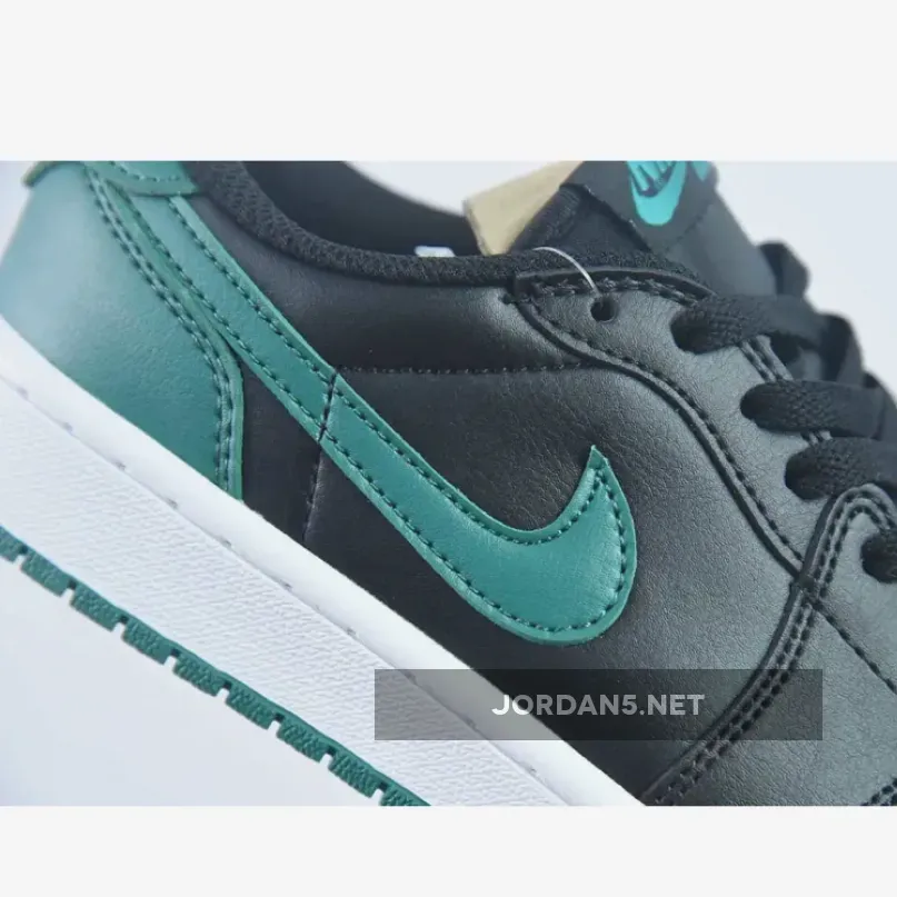 Air Jordan 1 Low OG Black Gorge Green Sail Air Jordan 1 Low OG Black Gorge Green Sail