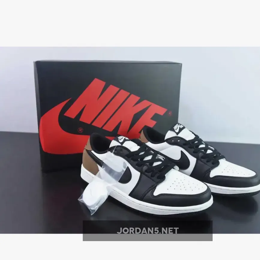 Air Jordan 1 Low OG "Mocha" White/Black-Palomino