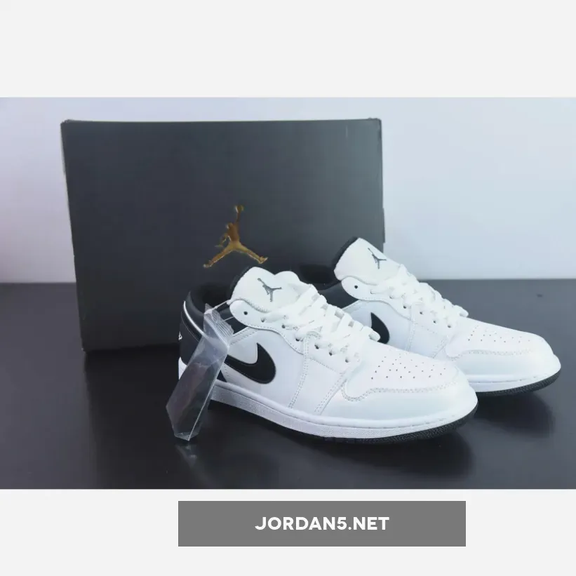 Air Jordan 1 LOW White / Black