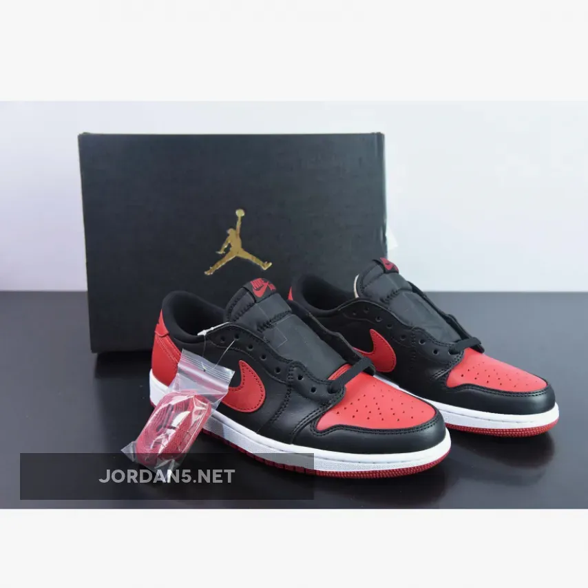 AIR JORDAN 1 RETRO LOW BRED Red / Black