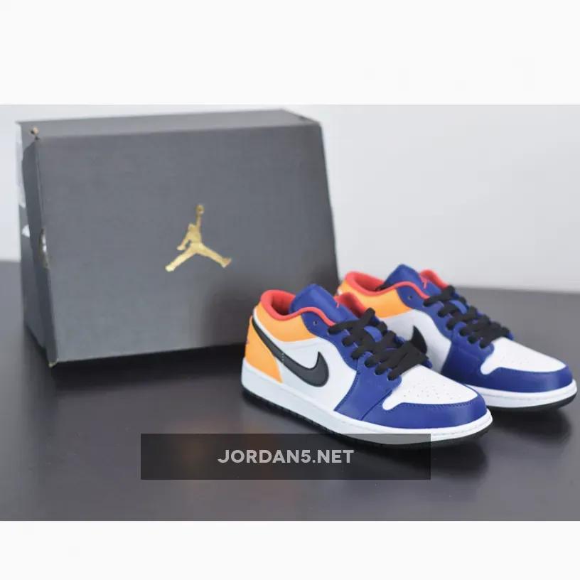 Air Jordan 1 Royal Blue/Yellow/Orange AJ1