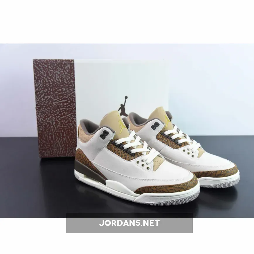 Air Jordan 3 "Palomino" Light Orewood Brown/Metallic Gold