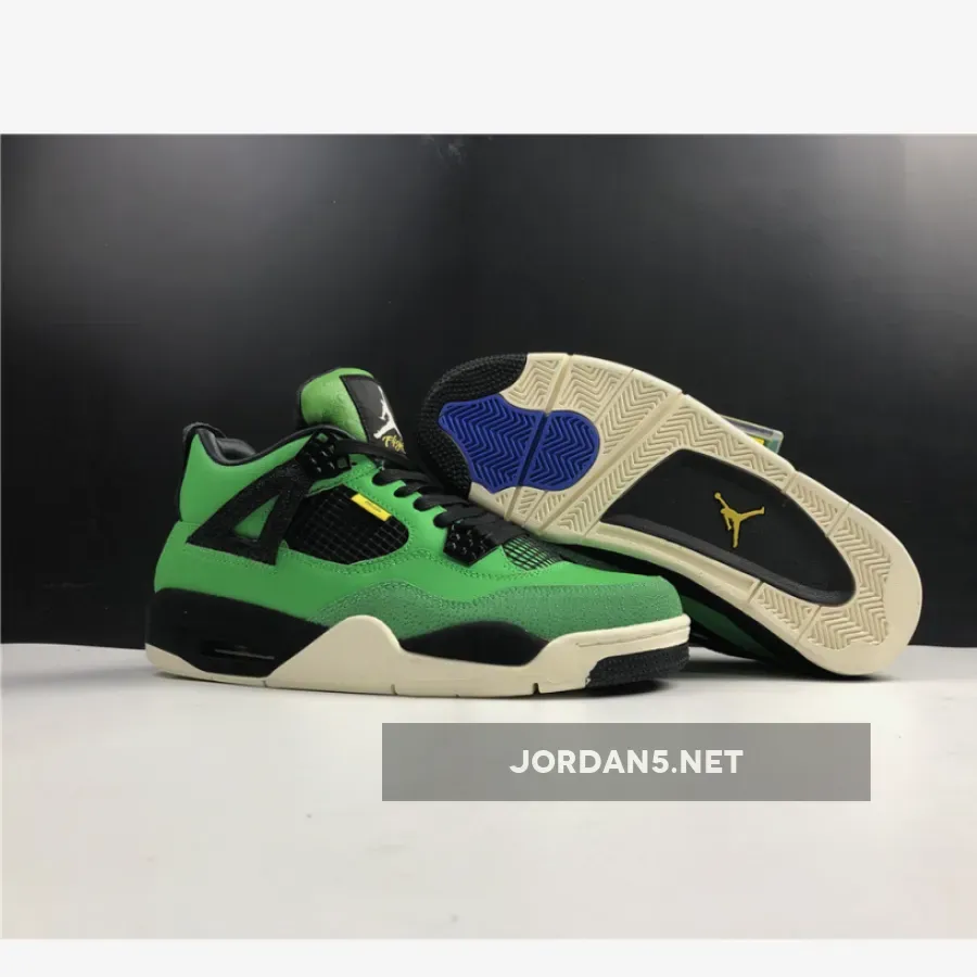 Air Jordan 4 (IV) Retro "Manila" Green Black