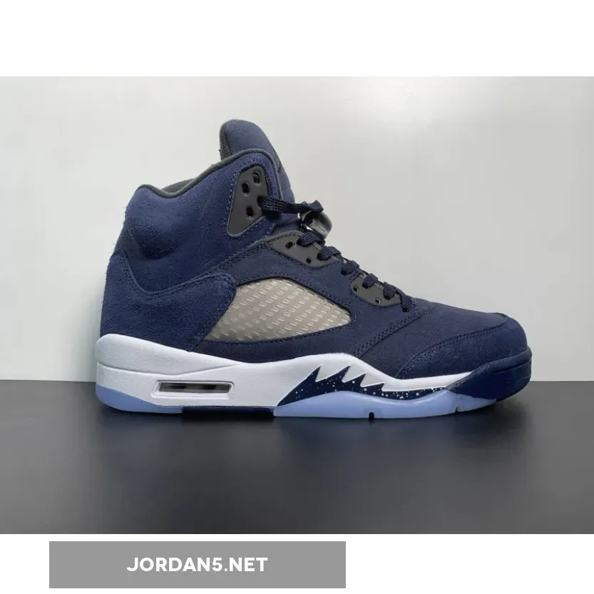 Air Jordan 5 Georgetown Midnight Navy/Black