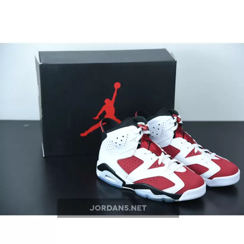 Air Jordan 6 OG "Carmine" White/Black-Carmine