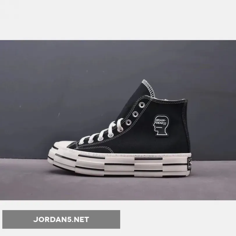 Brain Dead x Converse Chuck 70 High Black