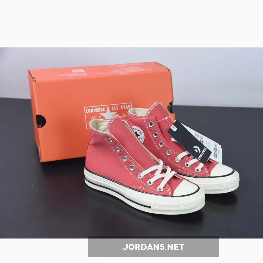 Converse Chuck 70 High Vintage Canvas Rhubarb Pie/Egret/Black