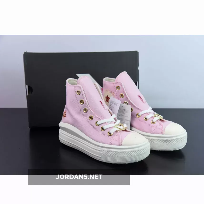 Converse Chuck Taylor All-Star Move Hi Platform Sunrise Pink/Egret