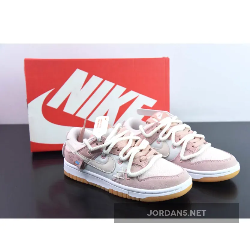 Custom Nike Dunk Low ‘Panda’ Black Pink