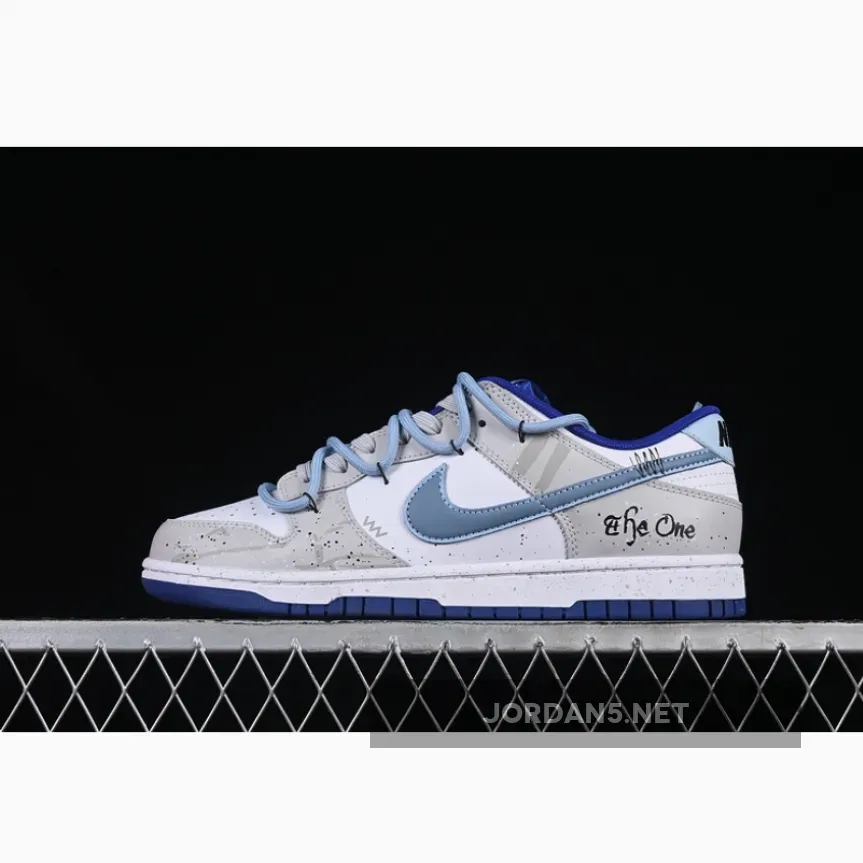 DUNK LOW SB WHITE/CONCORD/BLUE/GREY