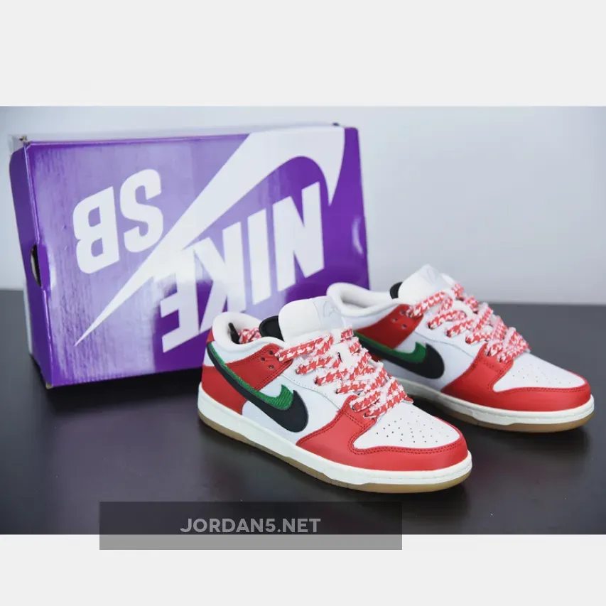 Frame Skate X Dunk Low Sb 'Habibi' Chile Red/White/Lucky Green/Black