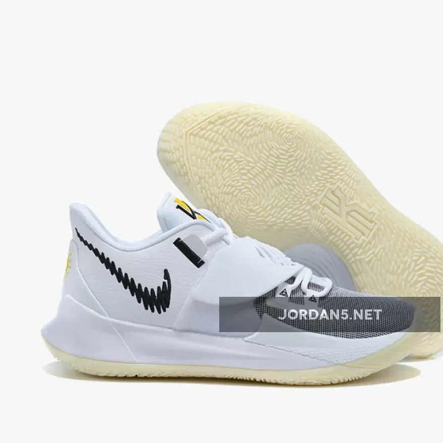 Glow in the dark Nike Kyrie Low 3 "Eclipse" White/Black
