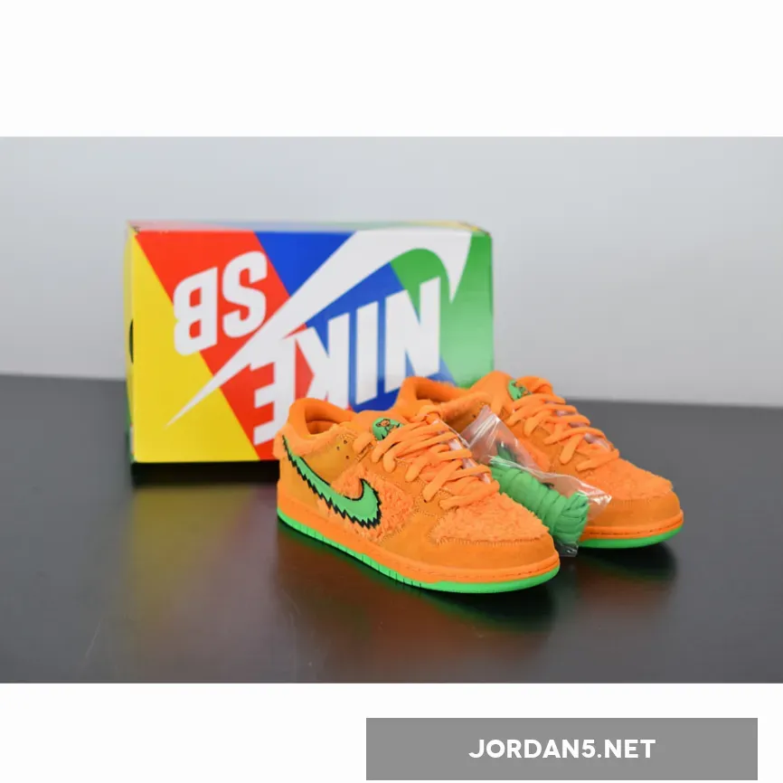 Grateful Dead x Nike SB Dunk Low Orange