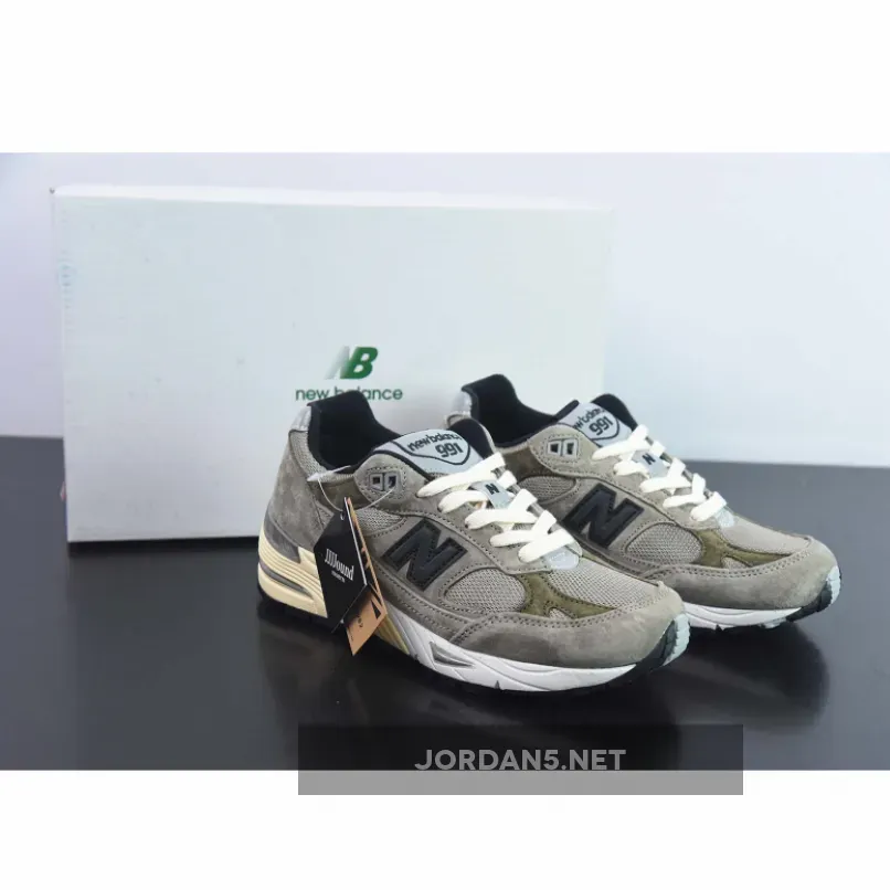 JJJJound x New Balance 991 Cobblestone/Covert Green/Black
