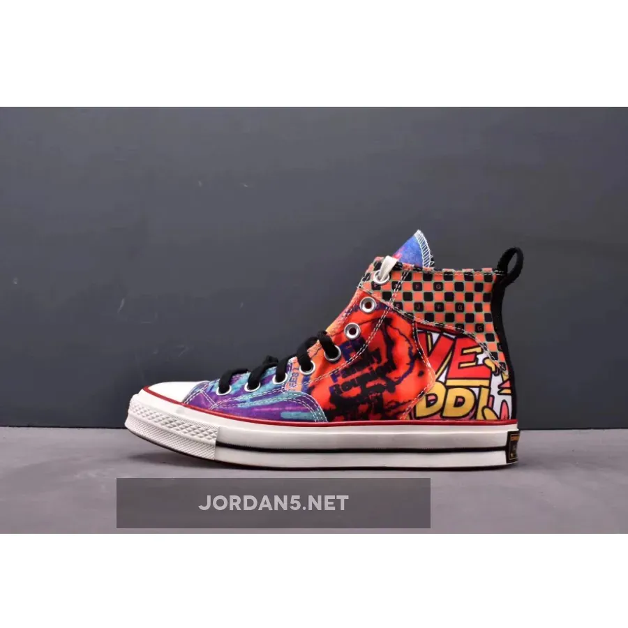 Joe Freshgoods x Converse Chuck 70 Hi Black Multi