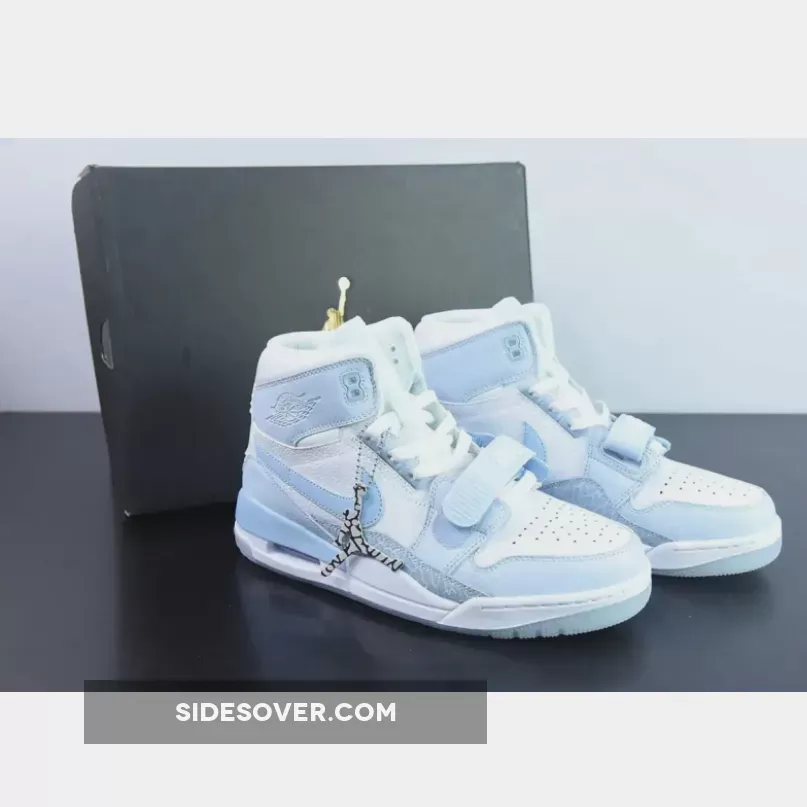 Jordan Legacy 312 White Arctic Blue