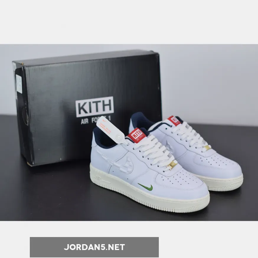 KITH x Nike Air Force 1 Low White