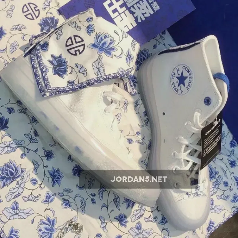 Lay Zhang x Converse Chuck 70 High ‘Blue White Porcelain’