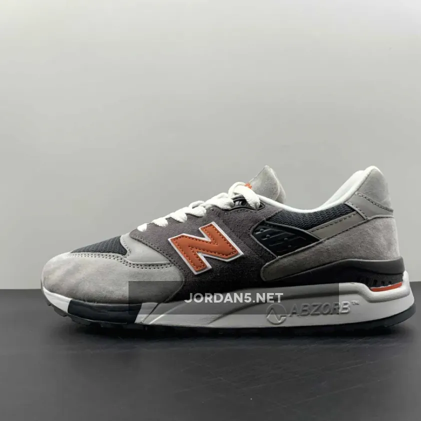 New Balance 998 Grey Orange
