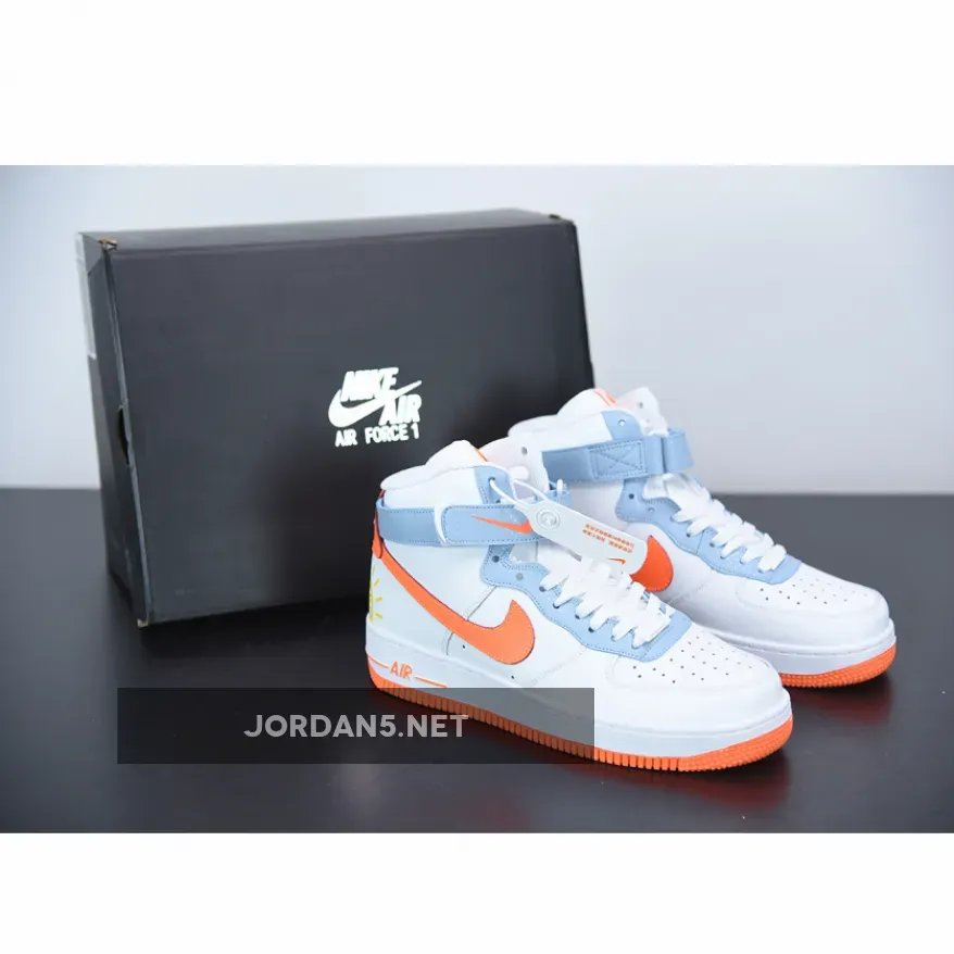 Nike Air Force 1 High ‘Be Kind’ White Orange