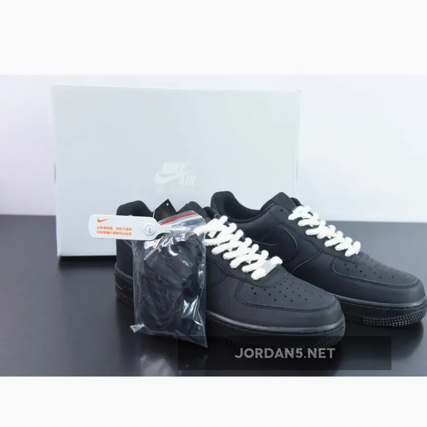 Nike Air Force 1 Low ’07 Triple Black 315122-001
