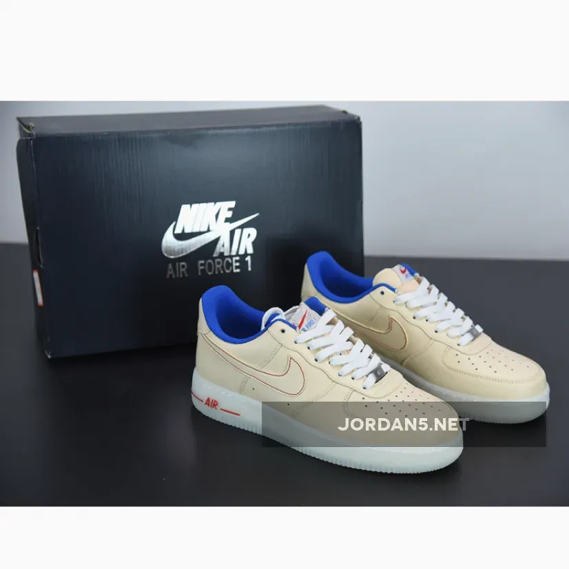 Nike Air Force 1 Low Beige Blue