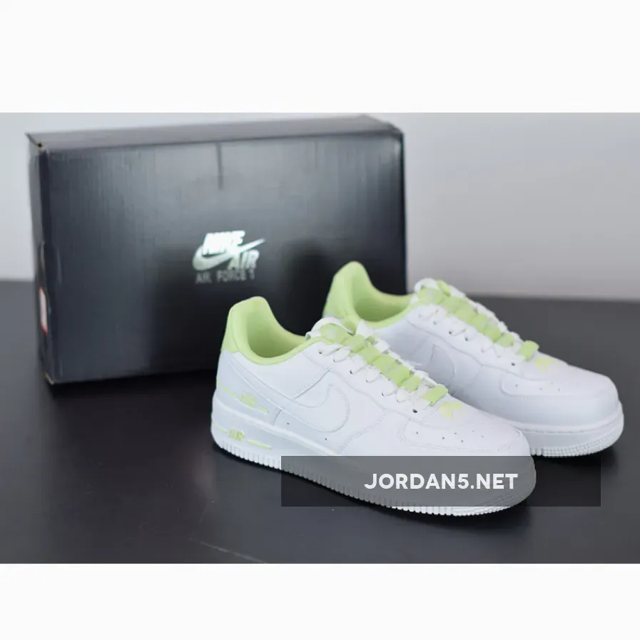 Nike Air Force 1 Low ‘Double Air’ White Volt