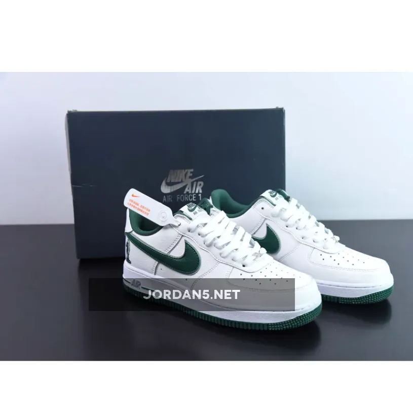 Nike Air Force 1 Low "Four Horsemen" White/Deep Forest-Wolf Grey