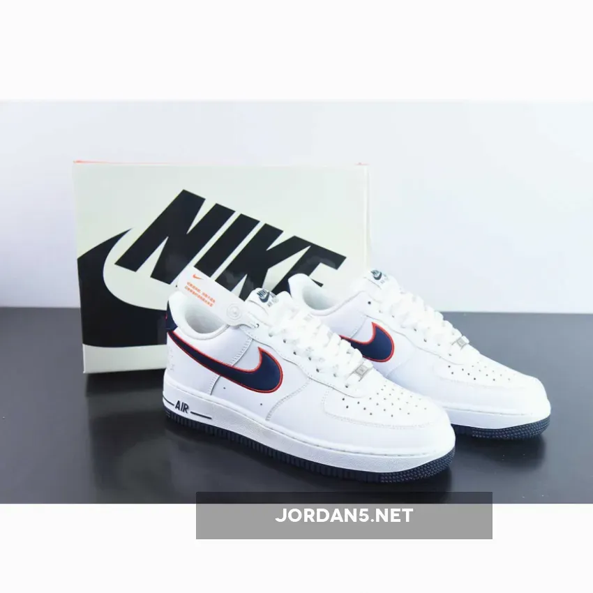 Nike Air Force 1 Low "Houston Comets Four-Peat" White Red
