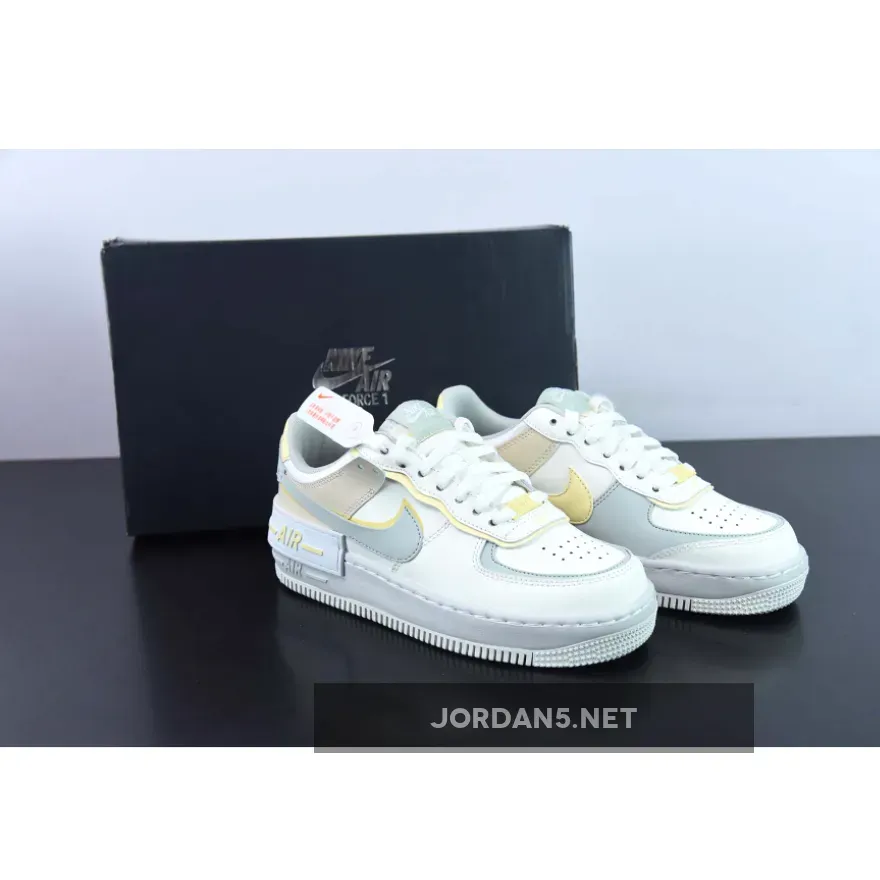 Nike Air Force 1 Low Shadow Sail/Light Silver-Citron Tint