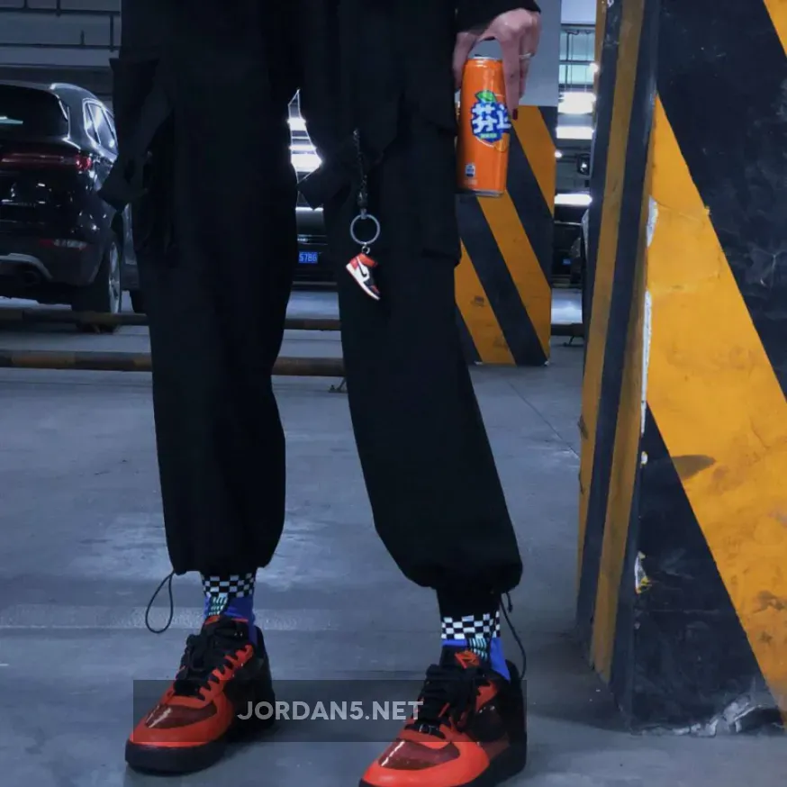 Nike Air Force 1 Low "Shibuya Halloween" Black Orange