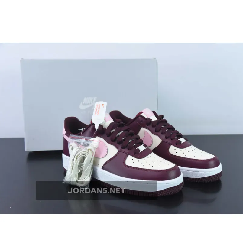 Nike Air Force 1 Low "Valentine’s Day" Sail/Night Maroon