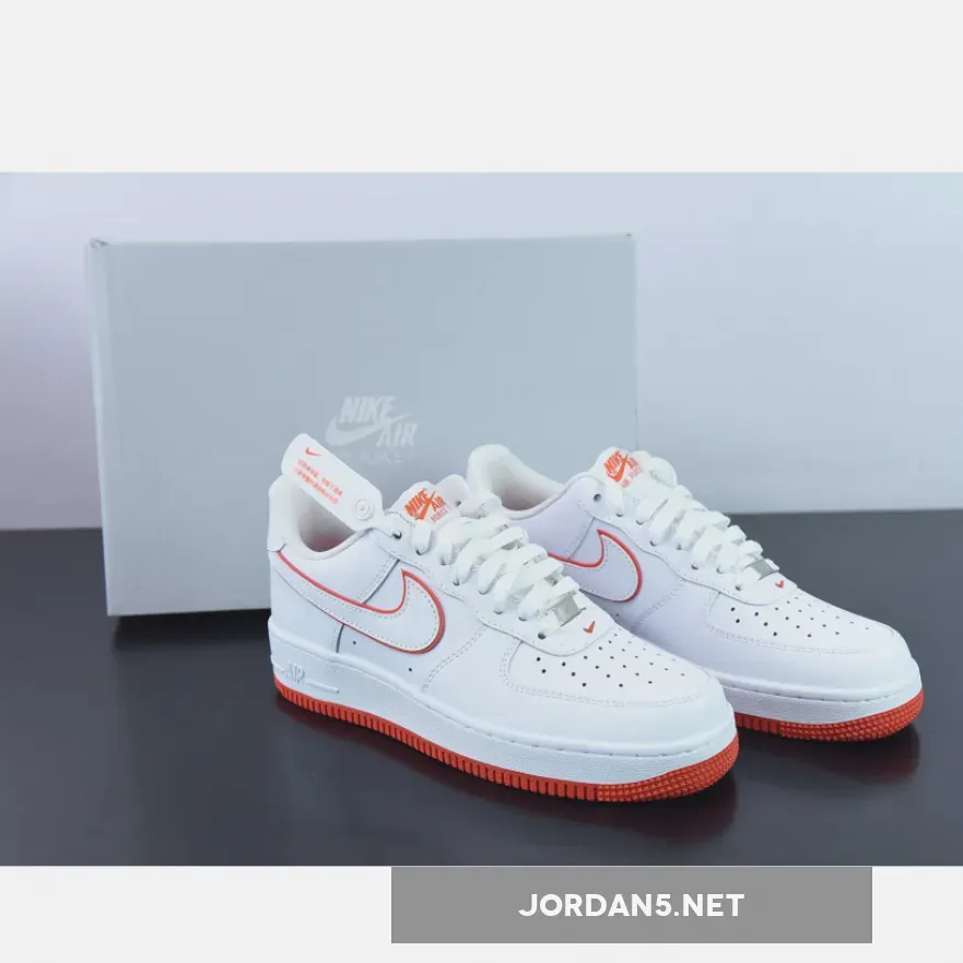 Nike Air Force 1 Low White Picante Red