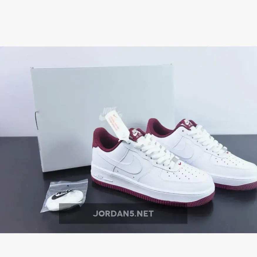 Nike Air Force 1 Low "White/Dark Beetroot"