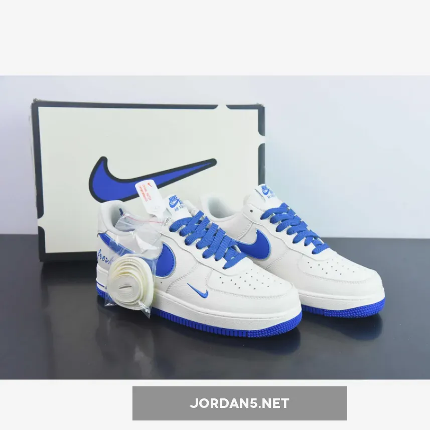Nike Air Force 1 Low White/Royal Blue