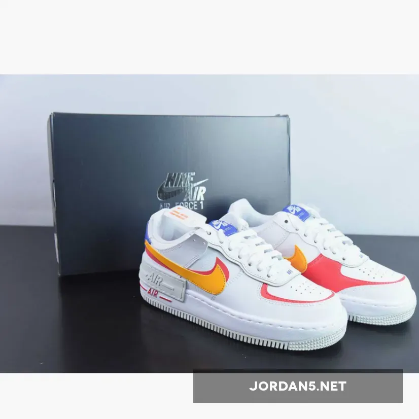 Nike Air Force 1 Shadow Gundam White Siren Red Sundial New Arrival