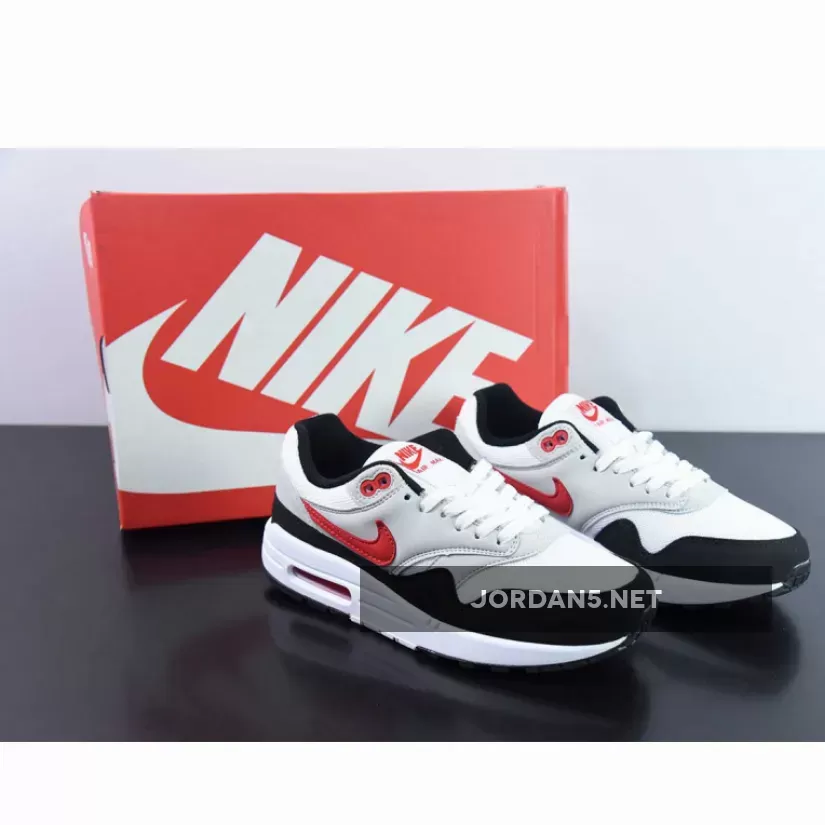Nike Air Max 1 "Chili 2.0" White/Black-University Red