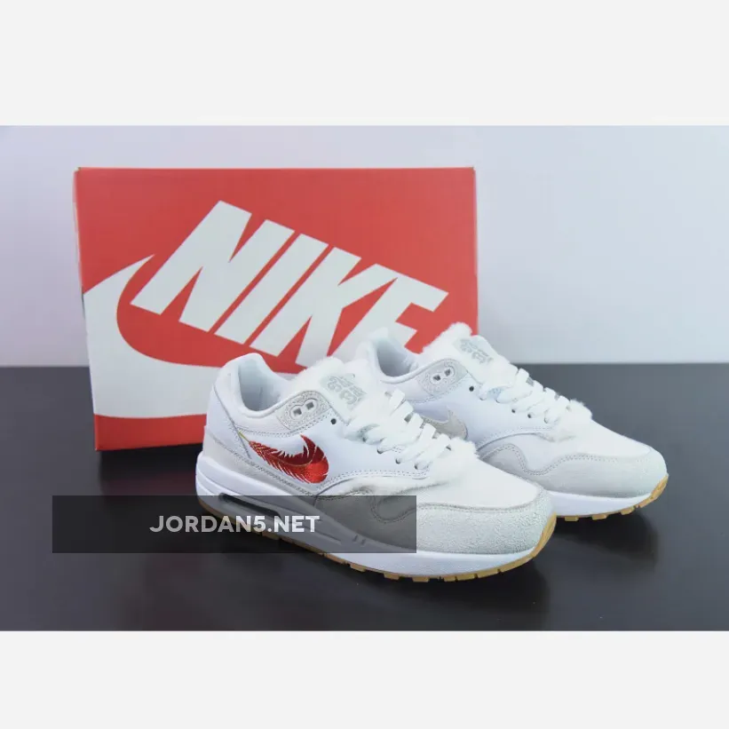 Nike Air Max 1 "The Bay" White/University Red