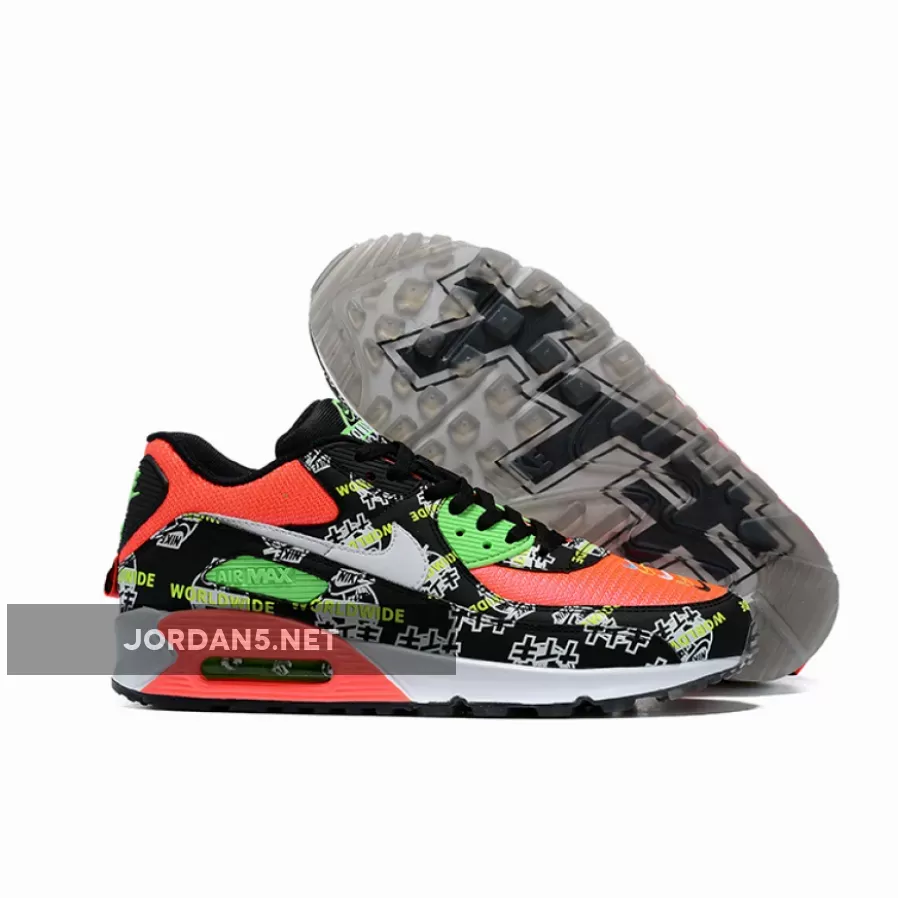 Nike Air Max 90 "Worldwide" Black Multi