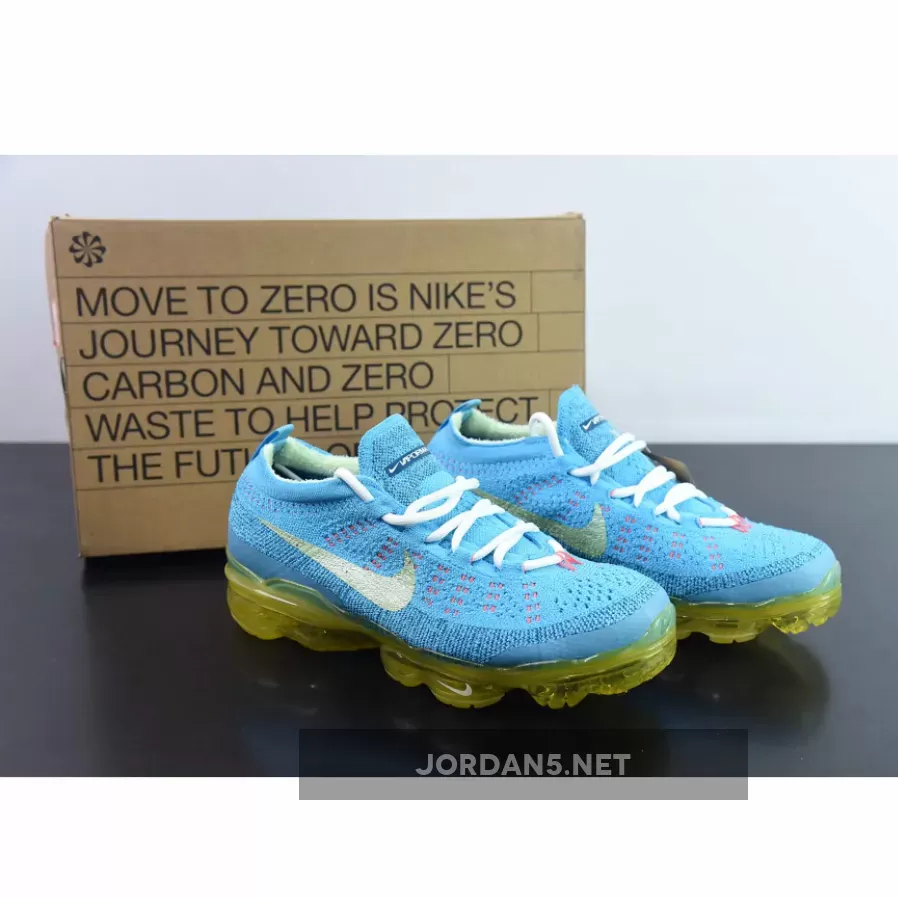 Nike Air VaporMax 2023 Flyknit Baltic Blue/Green/Hot Punch/Citron Tint
